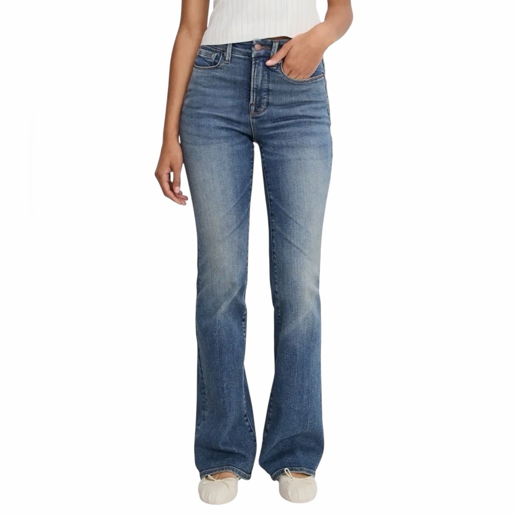 JW Style•High Rise Flare Jeans